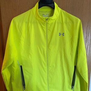 UNDER ARMOUR MENS NYLON WINDBREAKER, XL, MINT!